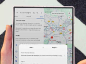 Samsung Fold6 Google Maps Navigation