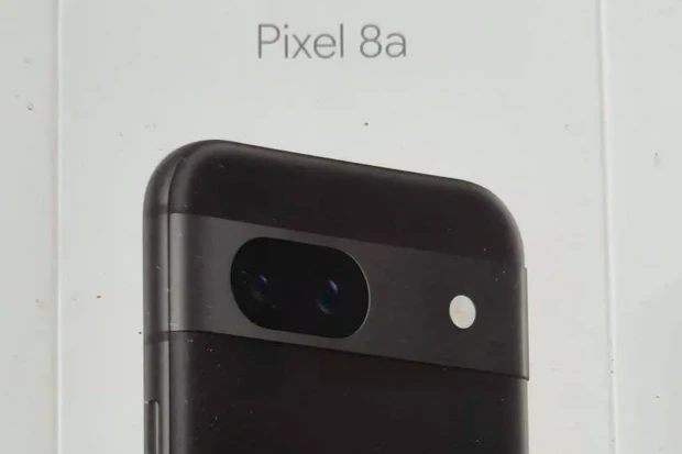 Pixel 8a camera close-up