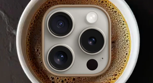 iPhone 16 Pro in Coffee Brown Titanium