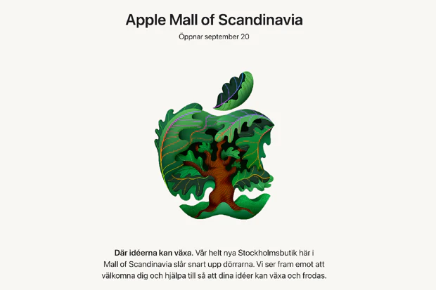 Apple Mall Of Scandinavia