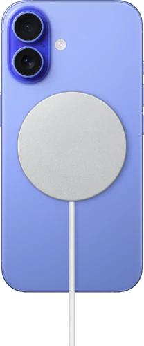Apple iPhone 16 with new 25W MagSafe Charger that is Qi2 compatible