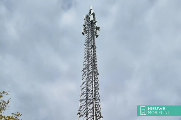 Foto van een zendmast