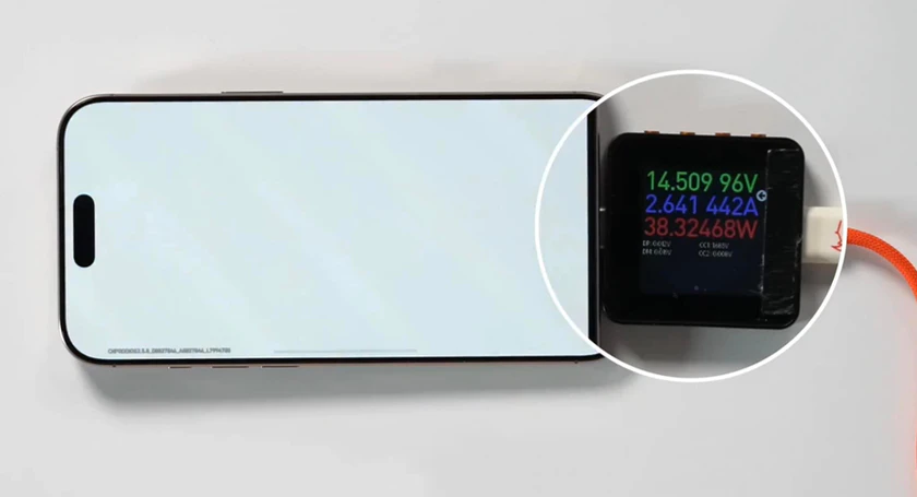 Apple iphone 16 series wired fast charge shrimpapplepro