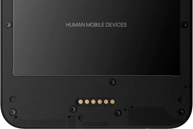 HMD Fusion Pogo Pins Closeup