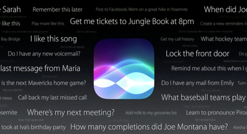 Siri ios in action