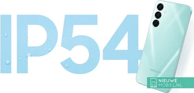 Samsung Galaxy A16 5G with IP54 rating