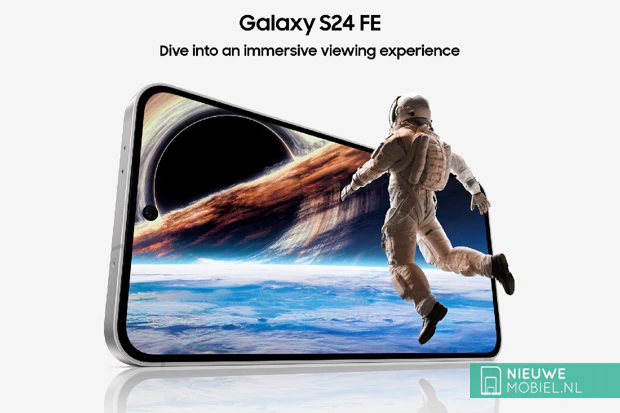 Samsung Galaxy S24 FE with Immersive viewing experience Samsung Galaxy S24 FE with Immersive viewing experience