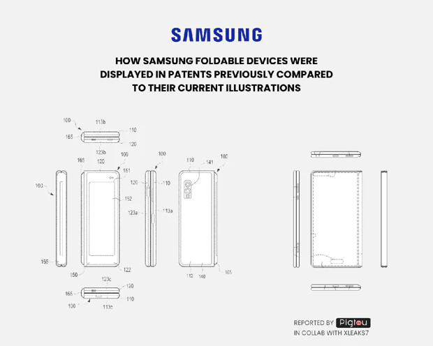 Samsung foldable phones through the years