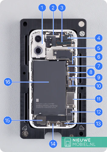 Apple iPhone 16 internals