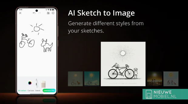 realme AI Sketch To Image