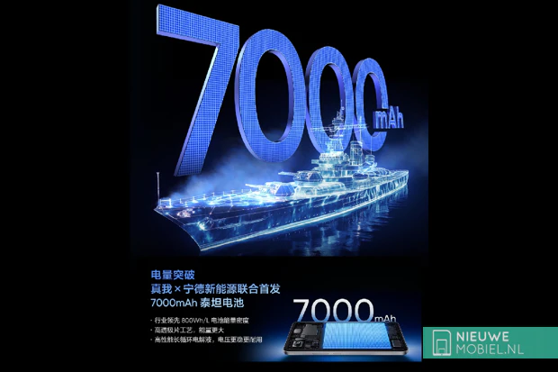 realme Neo7 with 7000mah large battery