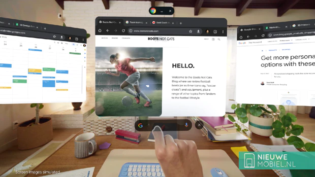 Google Android XR demonstration Google Android XR demonstration