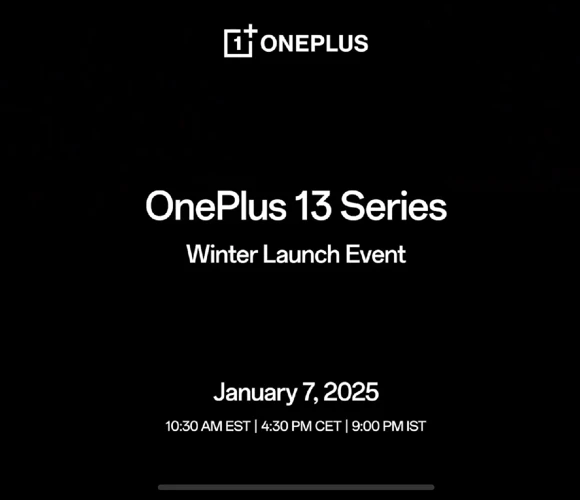 OnePlus 13 Series Winter Launch Event