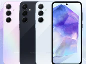 Samsung Galaxy A55 Render Evleaks