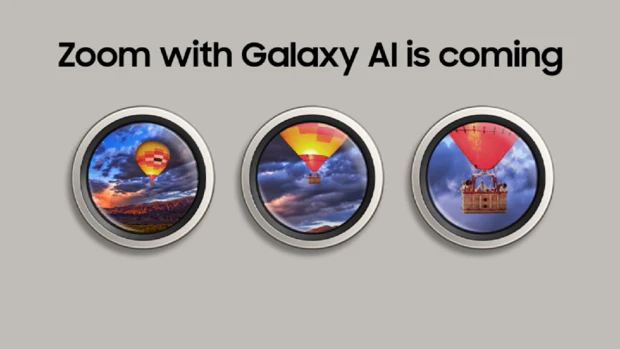 Zoom with Galaxy AI hot air balloon teaser