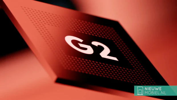 Google Tensor G2 chip close up