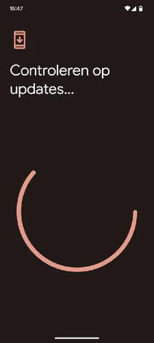 Sceenshot System Update Android 14