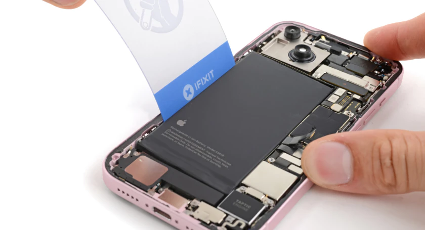 Ifixit iphone 15 battery swap