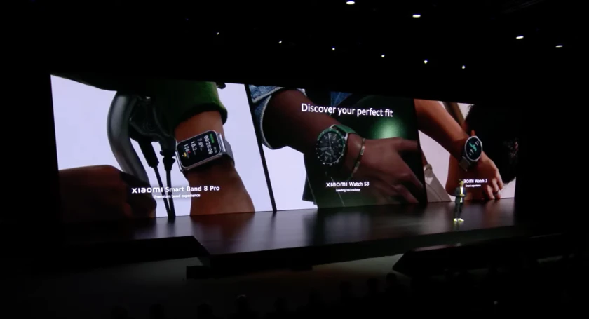 Xiaomi mwc 24 three smartwatches