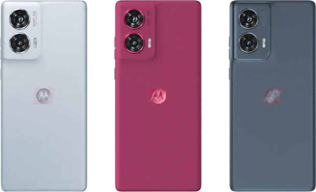 Motorola Edge 50 Fusion comes in three different colors
