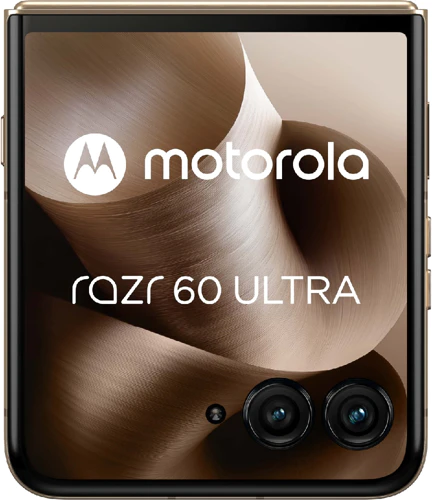Motorola razr 60 i guld, exklusivt för NewMobile