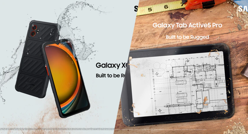 Samsung galaxy xcover7 pro and tab active5 pro introduced