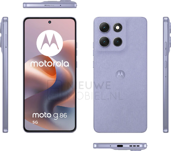 Motorola Moto G86 5G exclusive pics by NieuweMobiel.NL