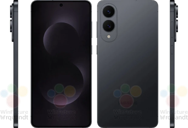 Samsung Galaxy S25 Edge in Titanium Jet Black Samsung Galaxy S25 Edge in Titanium Jet Black