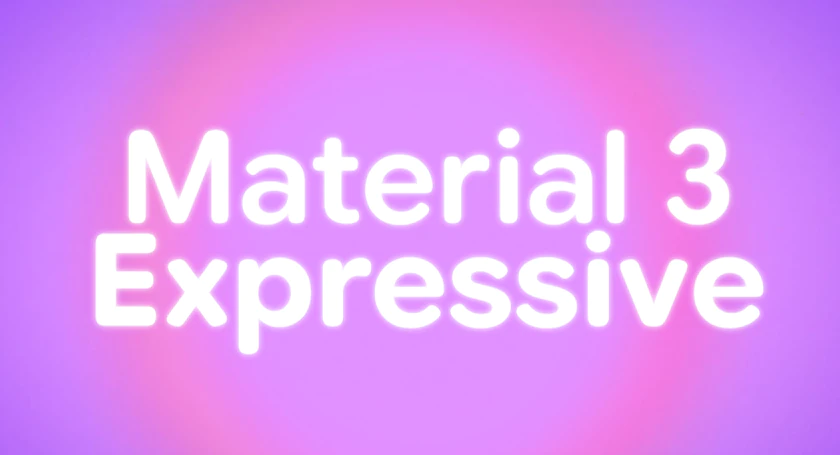 Material 3 expressive design language leaked