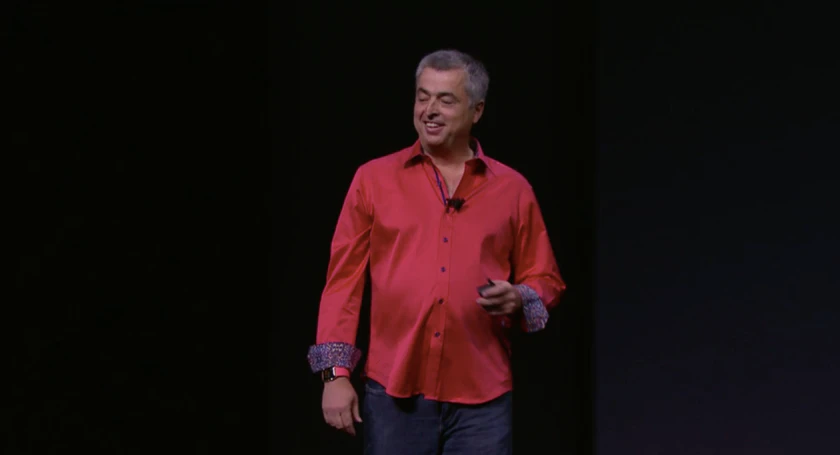 Apple eddy cue during keynote in 2015