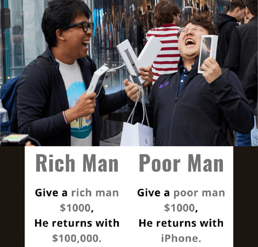 Rich Man vs Poor Man Meme Rich Man vs Poor Man Meme