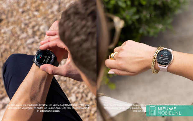 Garmin smartwatch with ECG-App recognizing Afib