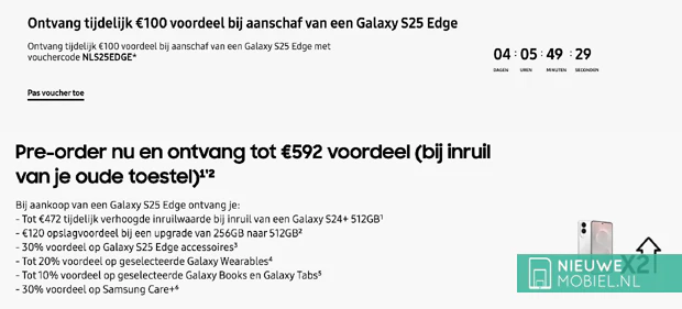 Samsung Extra Deals S25 Edge