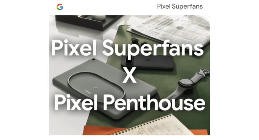 Google pixel superfans invite june 27