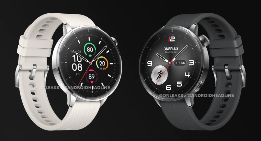 Oneplus watch 3 43mm first renders onleaks androidheadlines