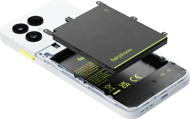 Fairphone 6 Winfuture Cloud White