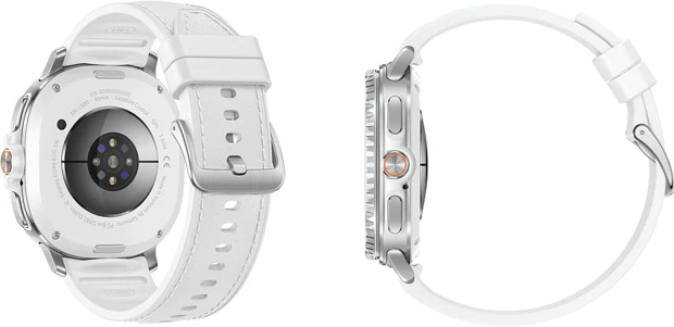 Samsung Galaxy Watch 8 Classic in Silver White from all Angles leaked by Evleaks