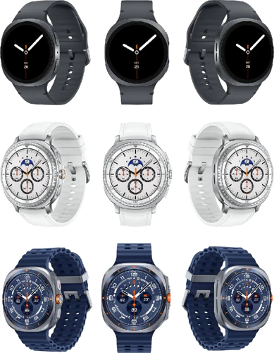 Samsung Galaxy Watch 8 Series leaked by Evleaks