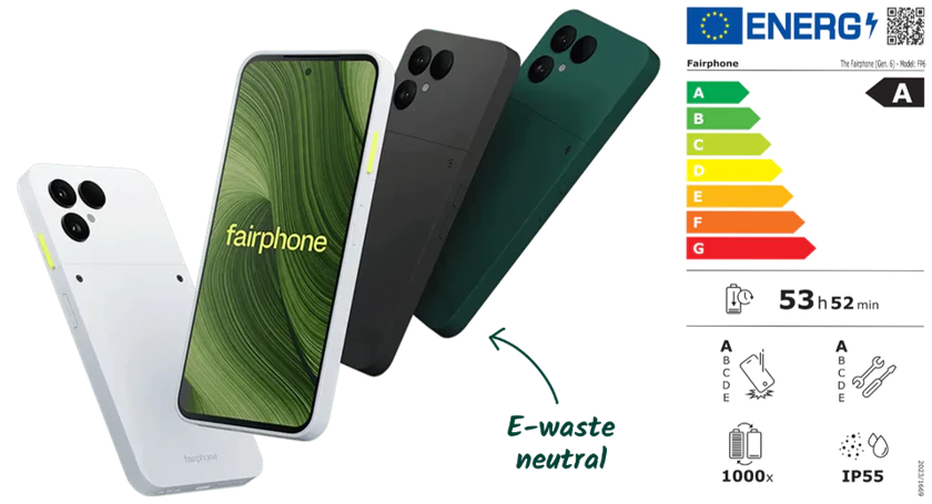The fairphone gen 6 announced with integrated accessories