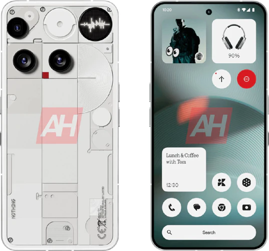 Nothing Phone 3 in White via AndroidHeadlines Nothing Phone 3 in White via AndroidHeadlines