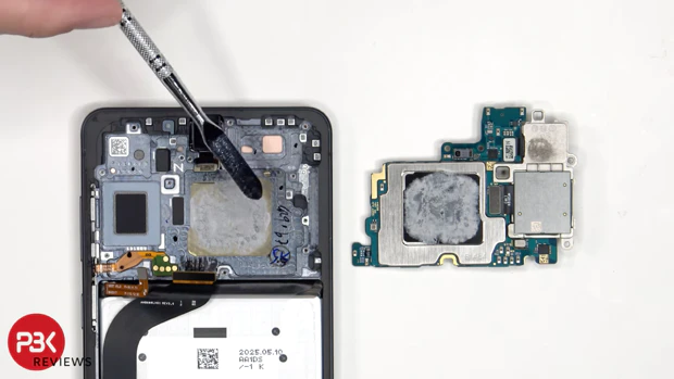 PBK Samsung S25 Edge Thermal Pad with Thermal Paste