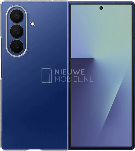 Samsung Galaxy Z Fold7 Clear Case Blue 1