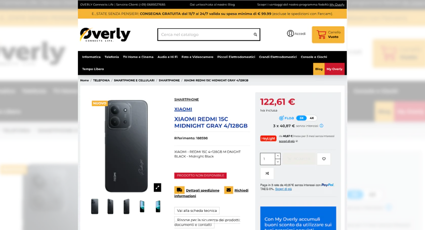 Xiaomi redmi 15c spotted in stored by nieuwemobiel
