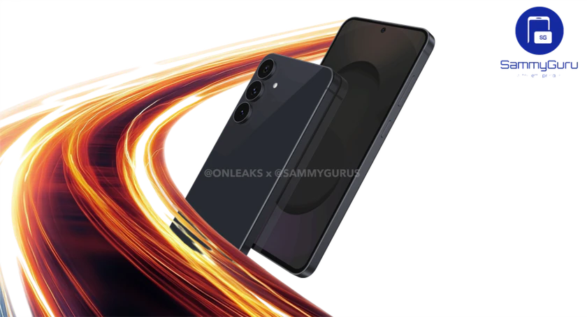 Samsung galaxy s25 render by sammyguru gets 45w fast charging