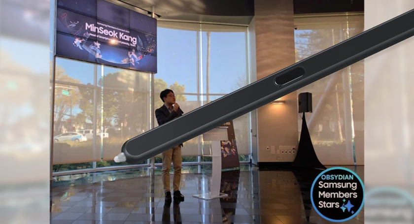 Samsung minseok kang about s pen and future foldables