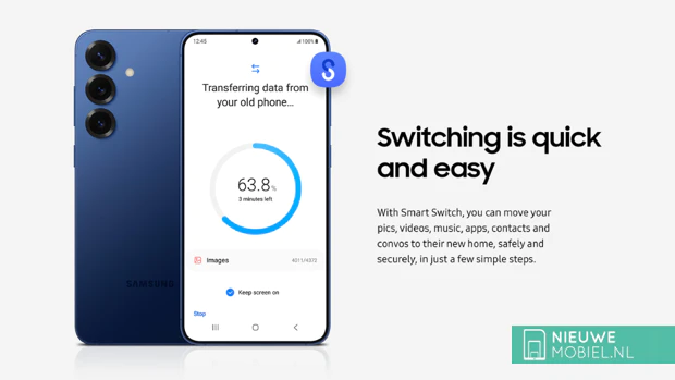 Samsung S25: switching is easy Samsung S25: switching is easy