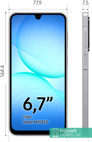Samsung Galaxy A17 5G display specs