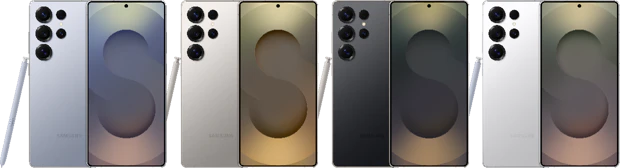 Samsung Galaxy S25 Ultra colors