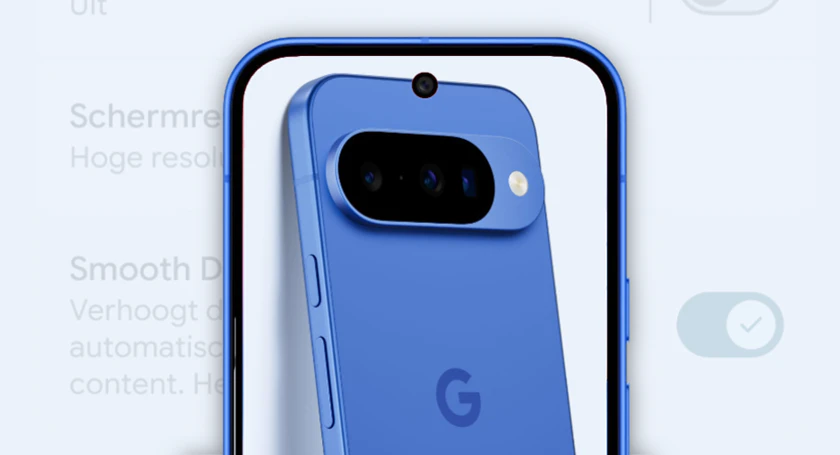 Google pixel 10 smooth display setting