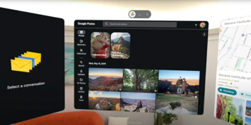MKBHD Android XR demo - Running Apps